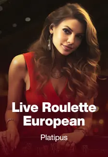 Live Roulette European game tile